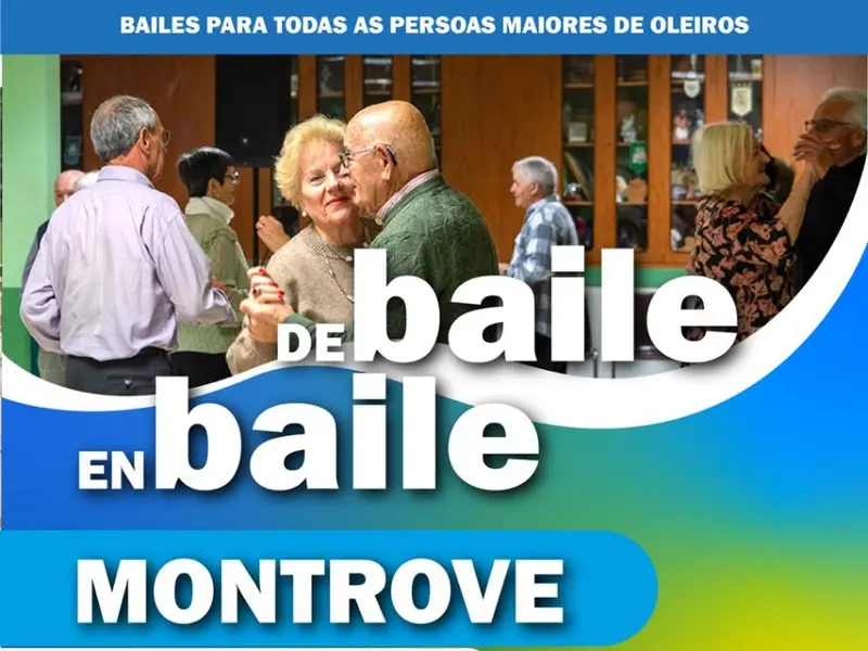 Baile para mayores en Montrove el sábado 31 de octubre
