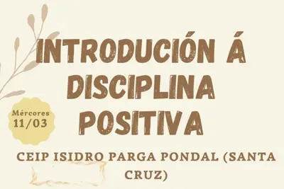 Charla sobre disciplina positiva en el CEIP Isidro Parga Pondal