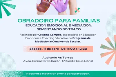 Obradoiro de Educación Emocional y Mediación en Oleiros