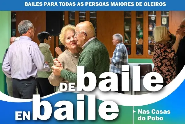 Nuevas tardes de baile para mayores en Oleiros