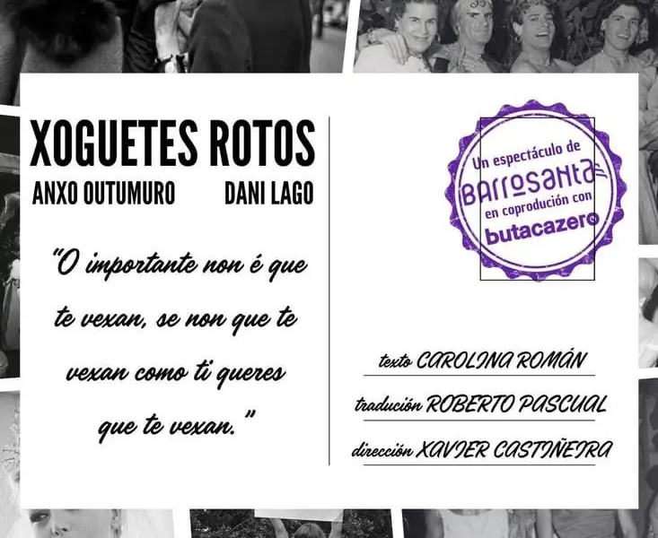 «Xoguetes rotos» llega al teatro de Mera el sábado 24