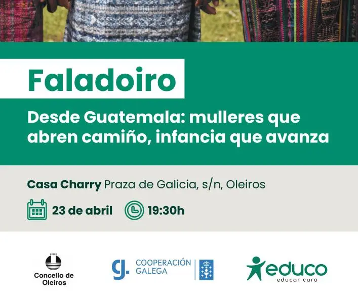 Casa Charry acoge un faladoiro sobre mujeres indígenas el 23 de abril