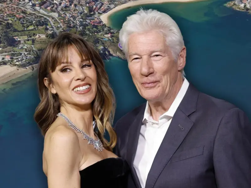 Richard Gere y Alejandra Silva eligen Oleiros como su refugio familiar
