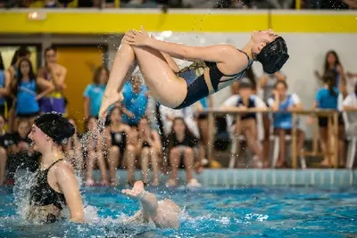 Récord de participación en el XI Trofeo Concello de Oleiros de natación artística