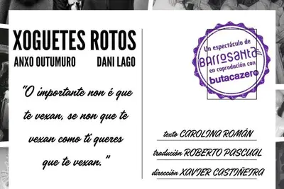 «Xoguetes rotos» llega al teatro de Mera el sábado 24