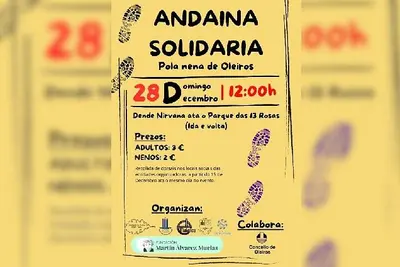 Oleiros celebra una andaina solidaria este domingo por una buena causa