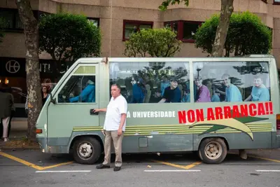 García Seoane llama a la movilización por el transporte ante la Xunta